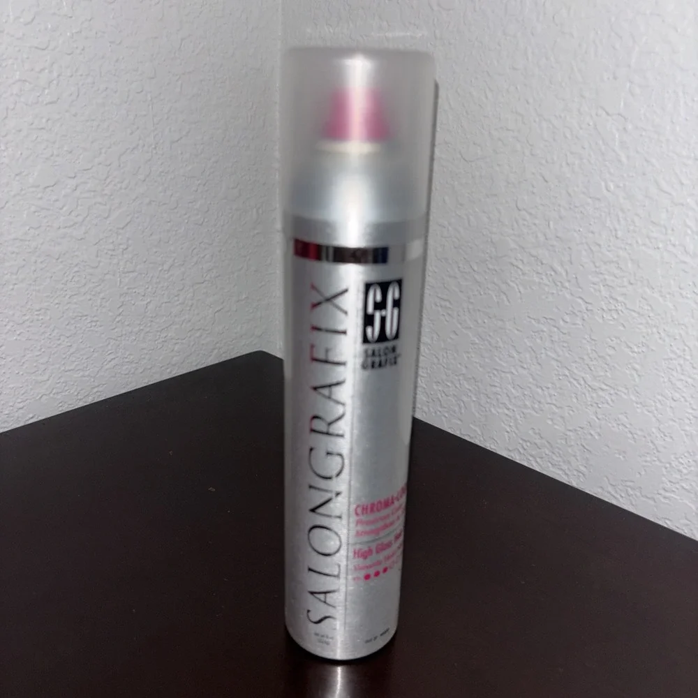 Salon Grafix Chroma Logica Hairspray High Gloss 8oz Versatile Hold New